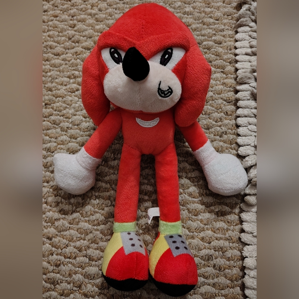 Knuckles Plush Toy - Red Kids Plush Character